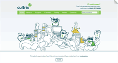 Desktop Screenshot of cultrix.co.uk
